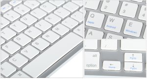 Klawiatura bezprzewodowa bluetooth do pc ipad mac mała slim niskoprofilowa 10