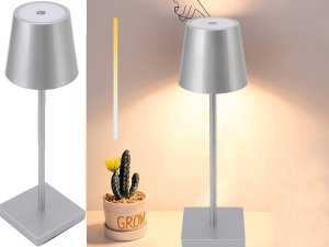 Lampka biurkowa Verk szara 2