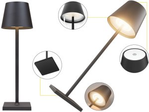 Lampka biurkowa Verk szara 5