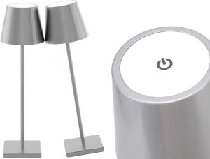 Lampka biurkowa Verk szara 9