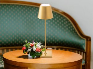 Lampka nocna stołowa dotykowa lampa 3 stopniowa wysoka bezprzewodowa usb 4