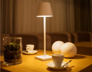 Lampka nocna stołowa dotykowa lampa 3 stopniowa wysoka bezprzewodowa usb 5