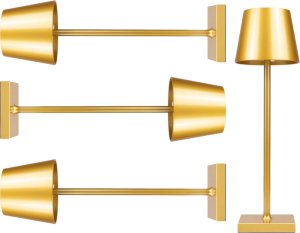 Lampka nocna stołowa dotykowa lampa 3 stopniowa wysoka bezprzewodowa usb 6