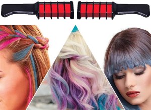 Grzebień kreda do farbowania włosów zmywalny 10szt 8