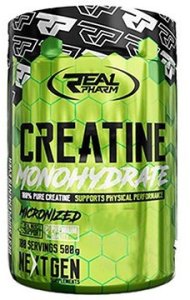 REAL PHARM Creatine Monohydrate - 500g 1