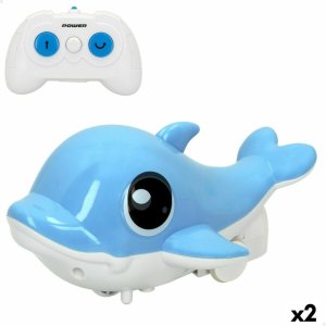 Statek zdalnie sterowany Colorbaby Delfin (2 Sztuk) 1