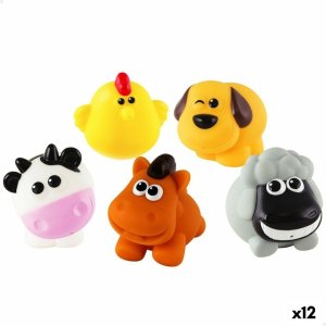 Zestaw Zwierząt Gospodarskich Winfun 7 x 6,5 x 4 cm (12 Sztuk) 1
