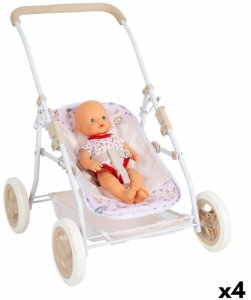 Krzesełko dla Lalek Colorbaby Safari 40 x 57 x 49 cm 4 Sztuk Convertible 1