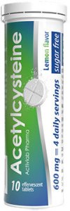 ACTIVLAB - Acetylcysteine - 10tabs. - Lemon 1