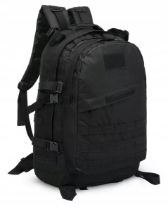 PLECAK WOJSKOWY TAKTYCZNY MILITARNY 40L WYTRZYMAŁY SURWIWAL CZARNY 5