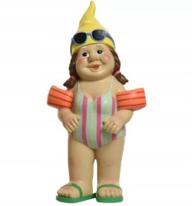 Krasnal ogrodowy figurka dekoracyjna gnom 65 cm 1
