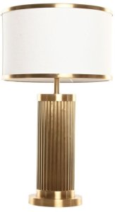 Lampa stołowa Home ESPRIT Biały Złoty 50 W 220 V 1