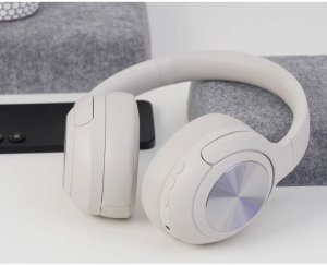 Słuchawki Hoco Słuchawki bezprzewodowe W54 Young ANC (szary) 9