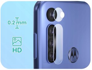 3-PAK Szkło Na Aparat Do Motorola Moto G8 Power (Hartowane, Na Obiektyw) 2