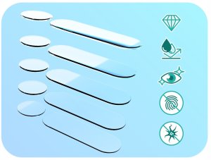 3-PAK Szkło Na Aparat Do Motorola Moto G8 Power (Hartowane, Na Obiektyw) 5