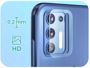 3-PAK Szkło Na Aparat Do Motorola Moto G9 Plus (Hartowane, Na Obiektyw, 9H) 2