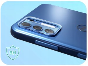 3-PAK Szkło Na Aparat Do Motorola Moto G9 Plus (Hartowane, Na Obiektyw, 9H) 4