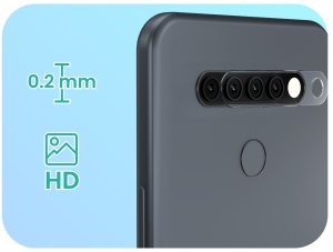 3-PAK Szkło Na Aparat Do LG K41s / K51s (Hartowane, Ochronne, Na Obiektyw) 2