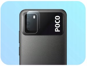 2-PAK Szkło Na Aparat Do Xiaomi Poco M3 (Hartowane, Ochronne, Na Obiektyw) 3