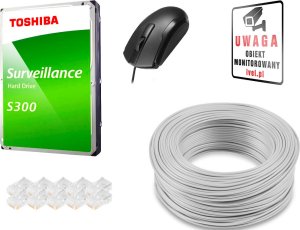 Zestaw do monitoringu IP 4x DS-2CD1041G0-I/PL 4Mpx IR 30m Hikvision 13