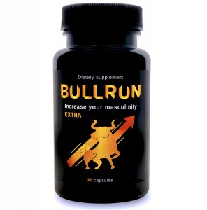 Bullrun Extra suplement wspomagający potencje erekcje wzwód 30 kapsułek 2