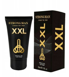 Strong Man XXL Cream krem powiększający penisa przedłużajacy erekcje 50ml 1