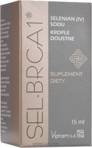 Selen krople doustne Sel-brca1-unikalny preparat 1