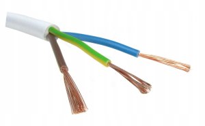 PRZEWÓD MIESZKANIOWY H03VV-F OMY 3X1,5  300V 1