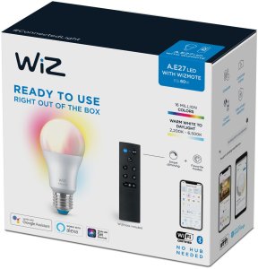 WiZ White & Color 60W E27 A60 Standardform 1er +Remote Control 5
