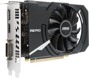 Karta graficzna MSI GeForce GTX 1050 Aero ITX OCV1 2GB GDDR5 (128 bit), DVI-D, HDMI, DisplayPort, BOX (GTX 1050 AERO ITX 2G OCV1) 3