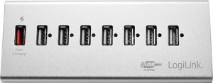 HUB USB LogiLink 8x USB-A 2.0 (UA0225) 2