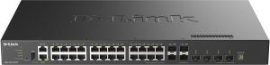 D-Link DXS 3410-32XY - Switch - L3 - managed - 24 x 10 Gigabit Ethernet + 4 x 10 Gigabit SFP+ + 4 x 25 Gigabit SFP28 - an Rack montierbar 1