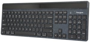 Targus EcoSmart - Tastatur - nachhaltige Energiegewinnung - full size - antimicrobial - hintergrundbeleuchtet - kabellos - Bluetooth 5.0 - QWERTY - Spanisch - Schwarz - recycelte Verpackung 3