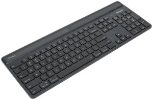 Targus EcoSmart - Tastatur - nachhaltige Energiegewinnung - full size - antimicrobial - hintergrundbeleuchtet - kabellos - Bluetooth 5.0 - QWERTY - Spanisch - Schwarz - recycelte Verpackung 4