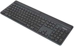 Targus EcoSmart - Tastatur - nachhaltige Energiegewinnung - full size - antimicrobial - hintergrundbeleuchtet - kabellos - Bluetooth 5.0 - QWERTY - Spanisch - Schwarz - recycelte Verpackung 5