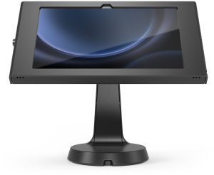 Compulocks Galaxy Tab S9/S9FE 10.9" Apex Enclosure Mast Counter Stand - Befestigungskit (Gehause, Maststander) - fur Tablett - verriegelbar - Metallrahmen - Schwarz - Bildschirmgrosse: 27.7 cm (10.9") - Theke - fur Samsung Galaxy Tab S9, Tab S9 FE 3