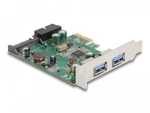 Delock - USB-Adapter - PCIe 2.0 Low-Profile - USB, USB 2.0, USB 3.0, USB 3.2 Gen 1 1
