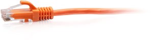 C2G 5ft (1.5m) Cat6a Snagless Unshielded (UTP) Slim Ethernet Network Patch Cable - Orange - Patch-Kabel - RJ-45 (M) zu RJ-45 (M) - 1.52 m - 4.8 mm - UTP - CAT 6a - ohne Haken, geformt - orange 2