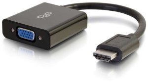 C2G HDMI to VGA Adapter - HDMI to VGA Converter - M/F - Videokonverter - HDMI - VGA - Schwarz 4