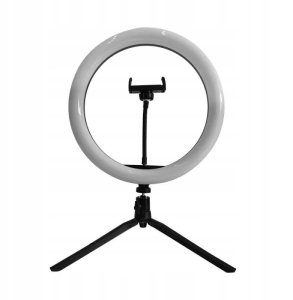 Lampa pierścieniowa LED Ring V-TAC 10W fi255mm Statyw Pilot VT-45010 3200K-5500K 550lm 4