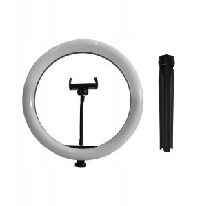 Lampa pierścieniowa LED Ring V-TAC 10W fi255mm Statyw Pilot VT-45010 3200K-5500K 550lm 6