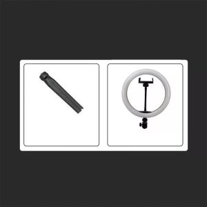 Lampa pierścieniowa LED Ring V-TAC 10W fi255mm Statyw Pilot VT-45010 3200K-5500K 550lm 9