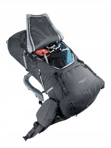 Plecak turystyczny Deuter Aircontact Pro SL 70 l + 10 l Czarny 8