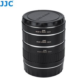 Zestaw pierścieni macro JJC AET II do Canon EF/EF-S z przeniesieniem automatyki 3