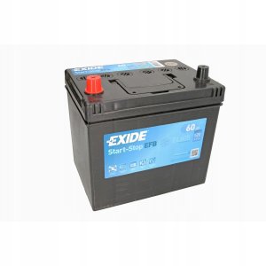 EXIDE EL605 EFB 60Ah 520A (EN) 12V akumuliatorius 2