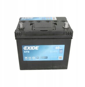 EXIDE EL605 EFB 60Ah 520A (EN) 12V akumuliatorius 6
