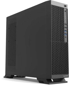 1stCOOL skříň COMPACT 2, Micro Tower, AU, USB 3.0, 1x 60mm Fan, černá 2