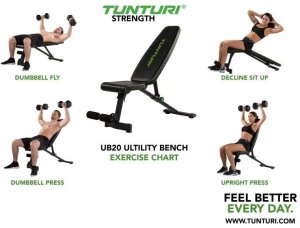 Universalus suoliukas TUNTURI UB20 3