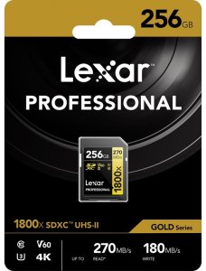 Karta Lexar Professional 1800x SDXC 256 GB Class 10 UHS-II/U3 V60 (LSD1800256G-BNNNG) 2