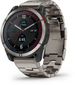 Garmin quatix 7X Solar išmanusis GPS laikrodis, 51 mm, Metalinis 1